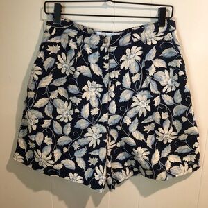 Vintage Linen Blend Shorts Jones Wear Sport